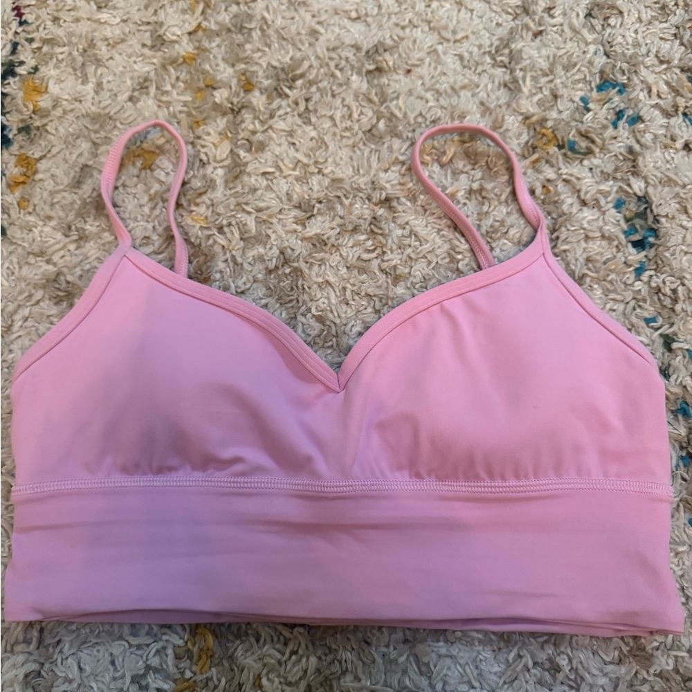 Lululemon Athletica Light Pink Sports Bra